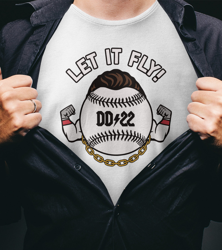 LET IT FLY DD22 Baseball T-Shirt