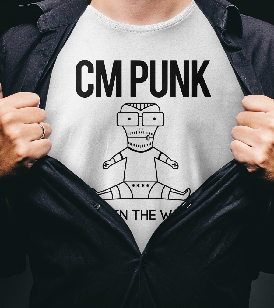 CM Punk Best In The World Little Cartoon Wrestler T-Shirt