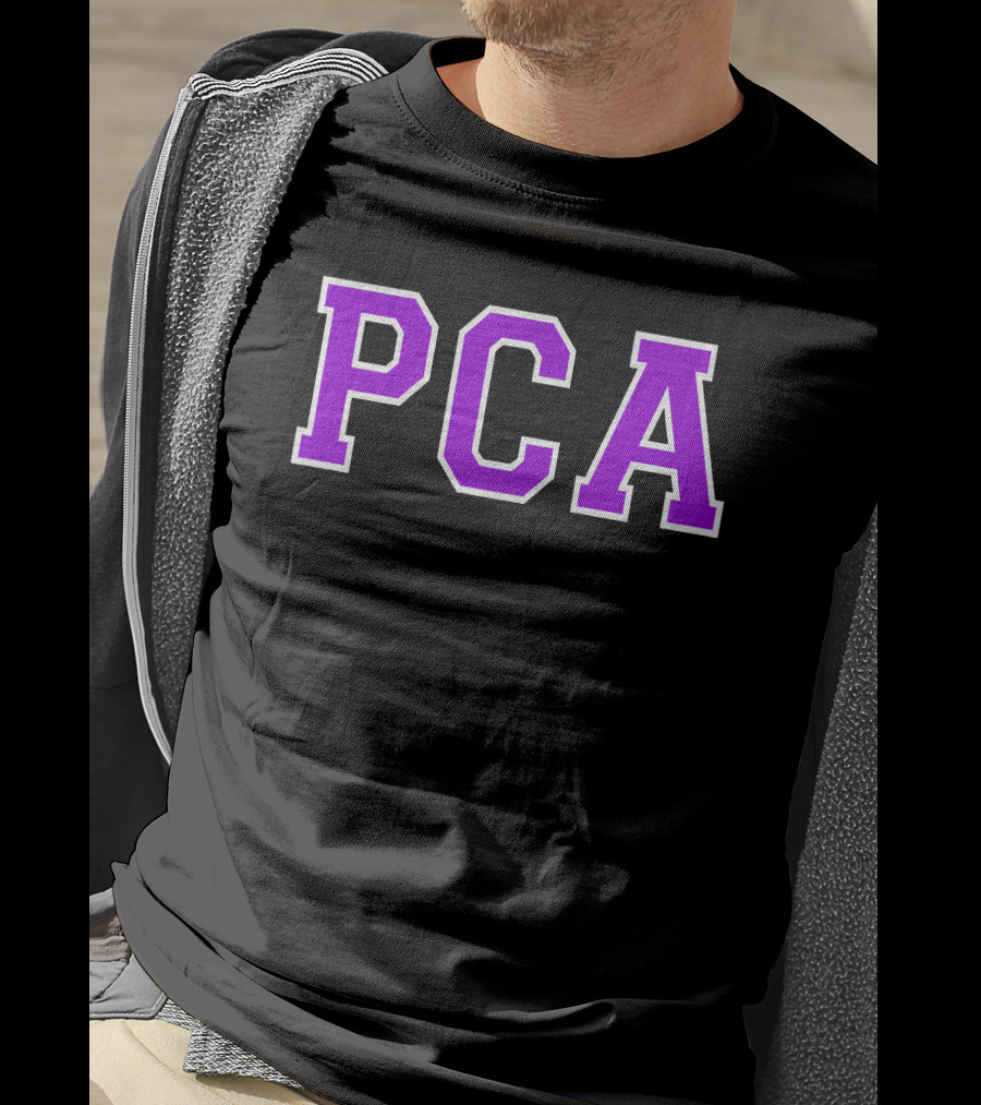 PCA Purple Varsity Letters T-Shirt