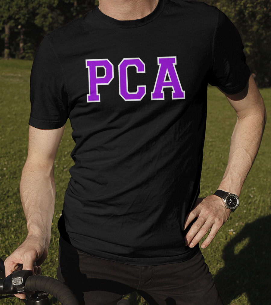 PCA Purple Varsity Letters T-Shirt