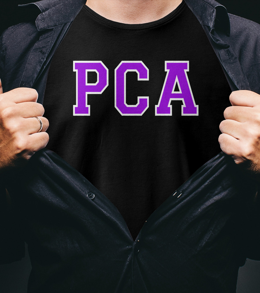 PCA Purple Varsity Letters T-Shirt