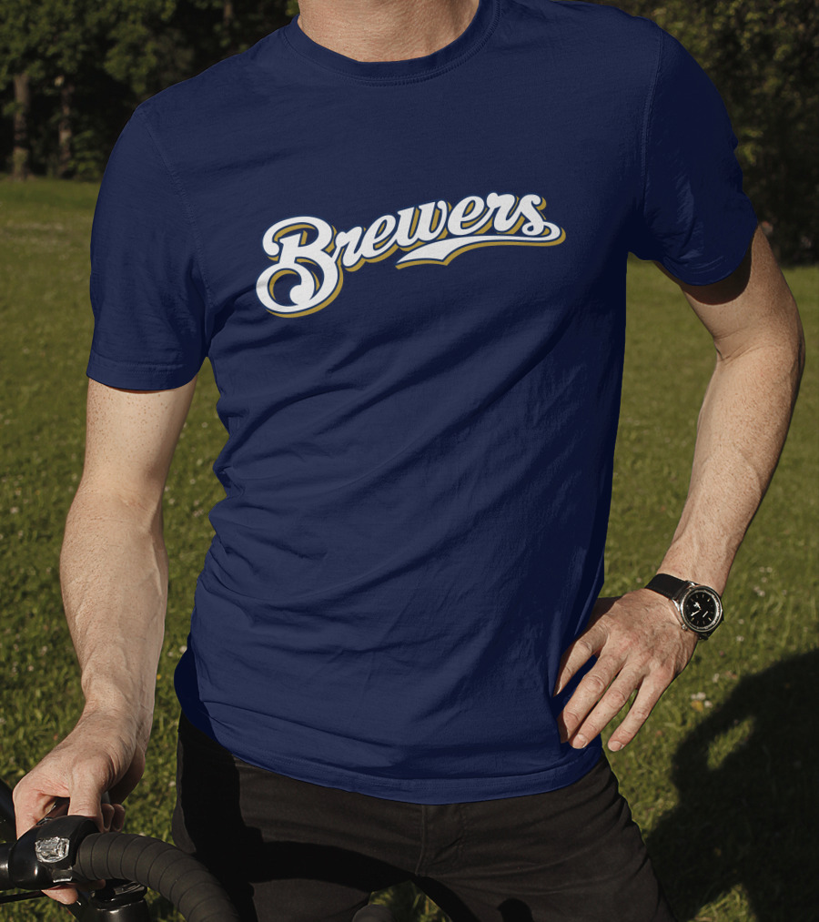 Milwaukee Brewers Script T-Shirt
