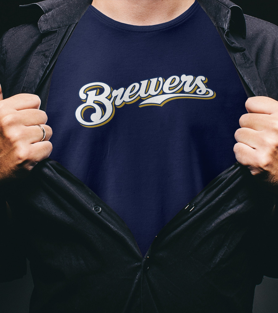 Milwaukee Brewers Script T-Shirt