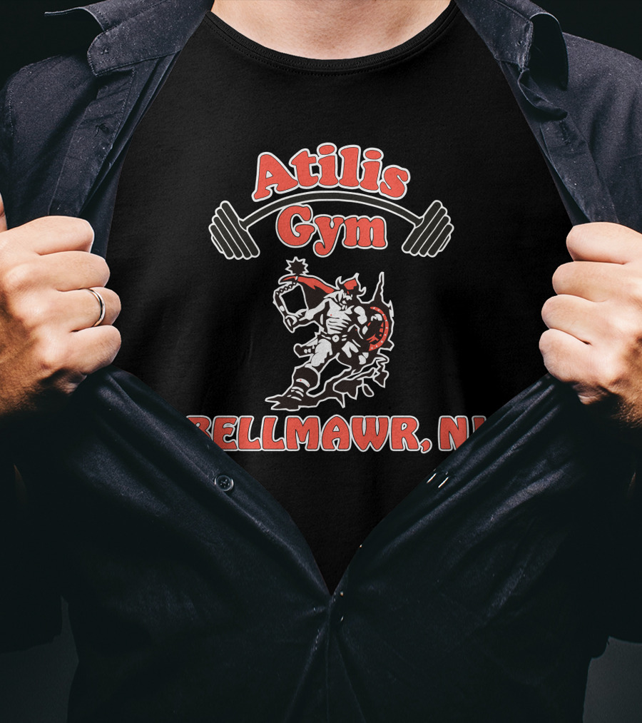 Atilis Gym Bellmawr NJ Weightlifting Knight T-Shirt