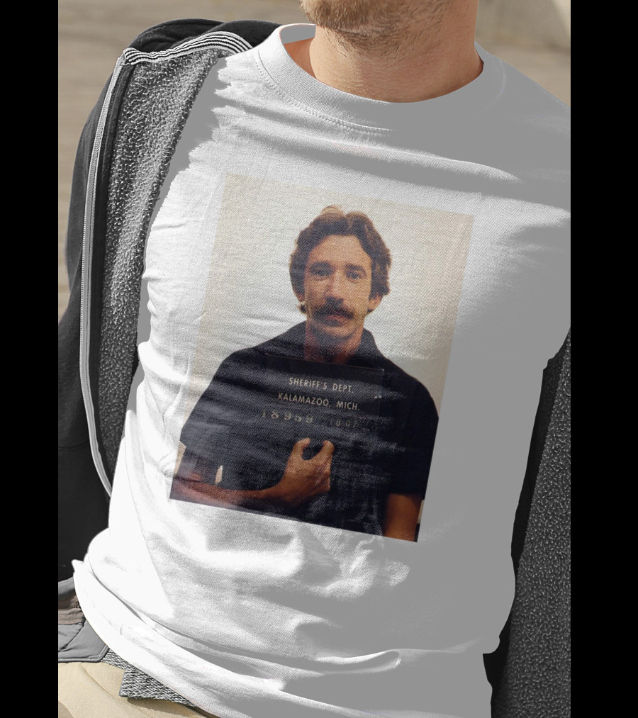 Tim Allen Sheriff's Dept Mugshot Kalamazoo Mich 18559 0047 T-Shirt