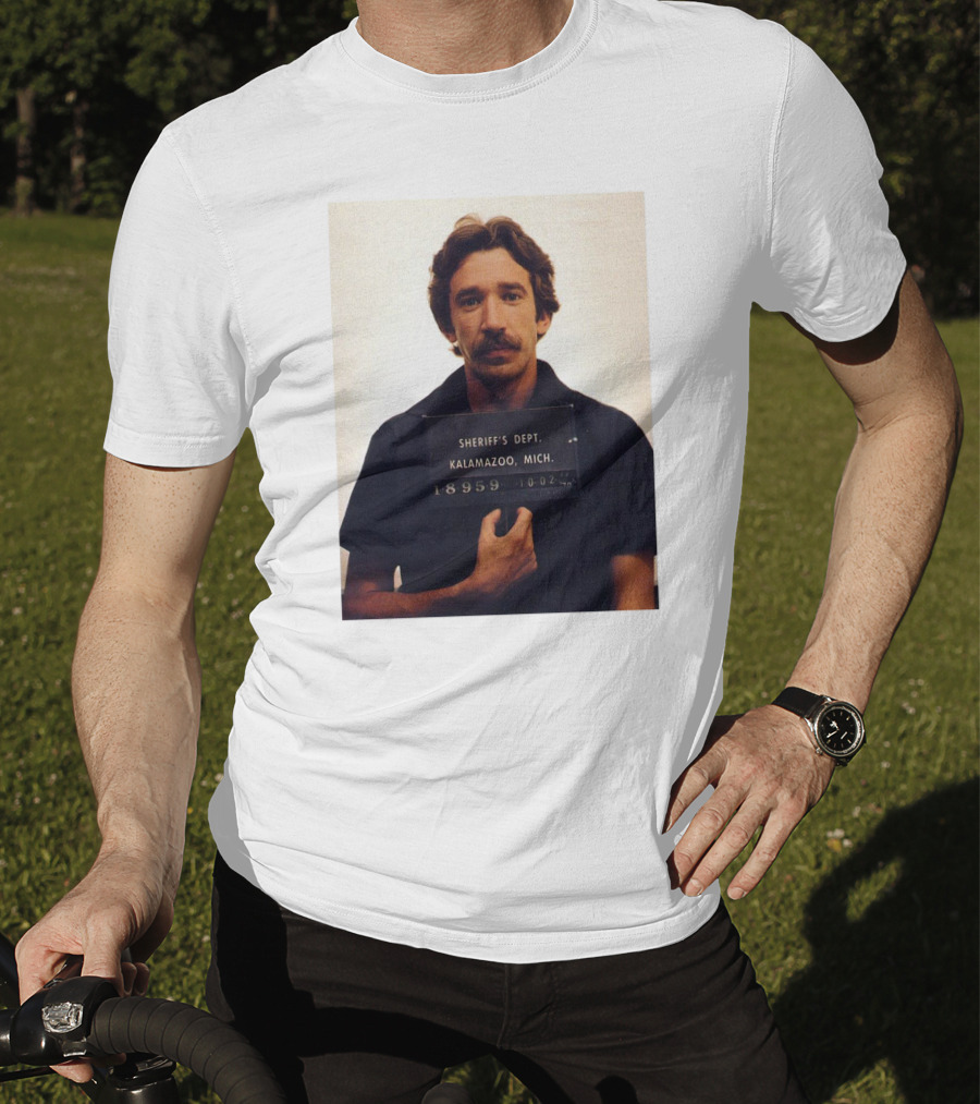 Tim Allen Sheriff's Dept Mugshot Kalamazoo Mich 18559 0047 T-Shirt
