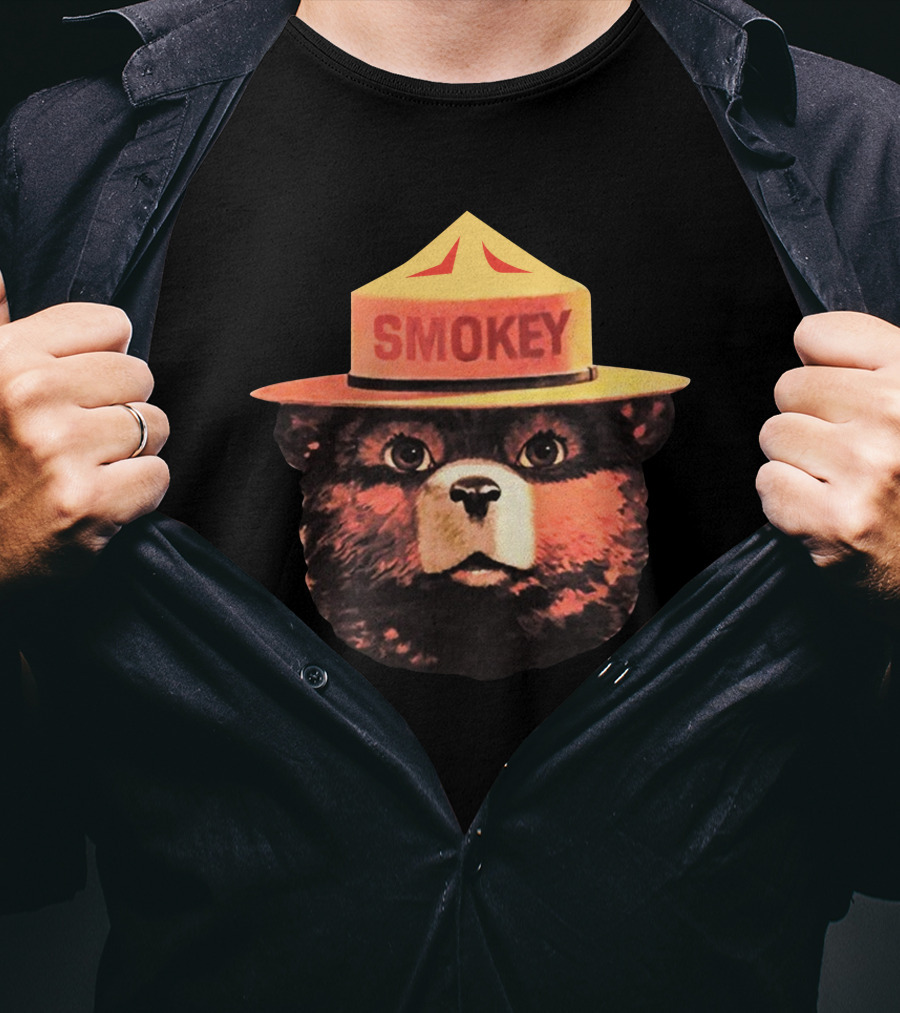 Smokey Bear Fire Prevention Icon Classic Look T-Shirt