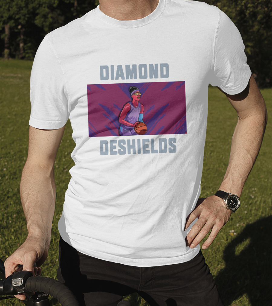 Diamond Deshields Basketball Player T-Shirt