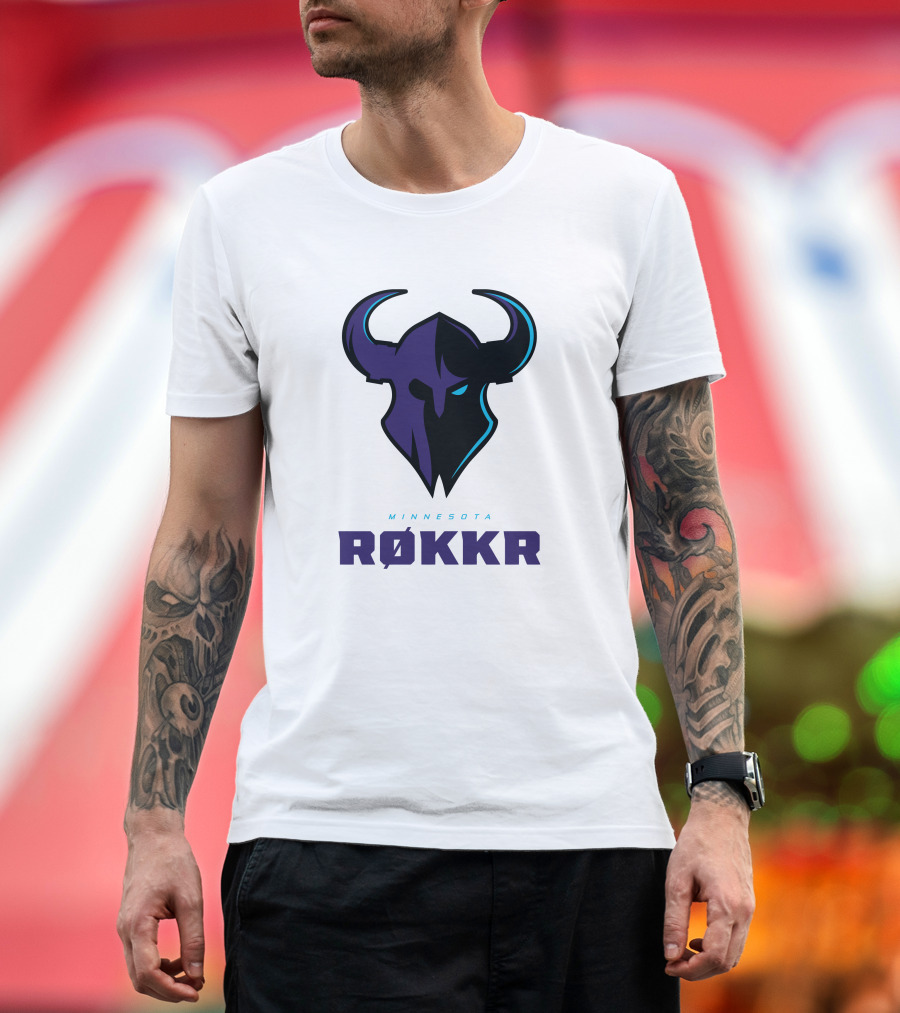 Minnesota Røkkr Logo Hoodie Merchandise T-Shirt