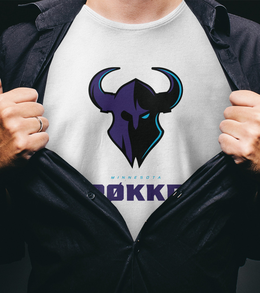 Minnesota Røkkr Logo Hoodie Merchandise T-Shirt