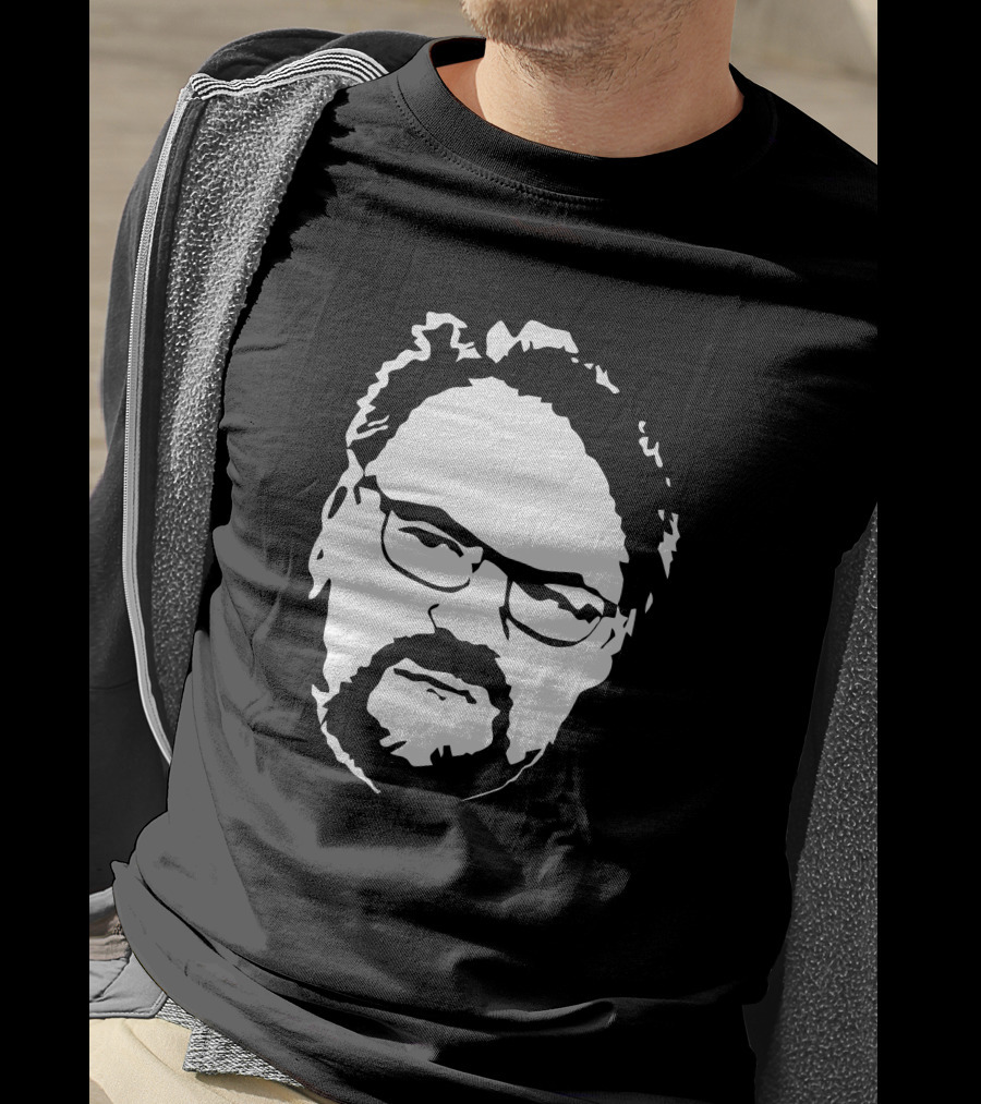 Tony Schiavone Black And White Face WWE AEW Commentator T-Shirt