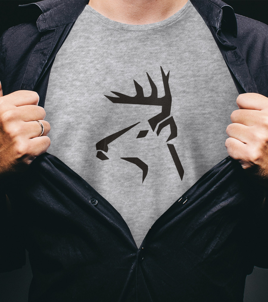 Bux Hunting Co Bux Head Stag T-Shirt