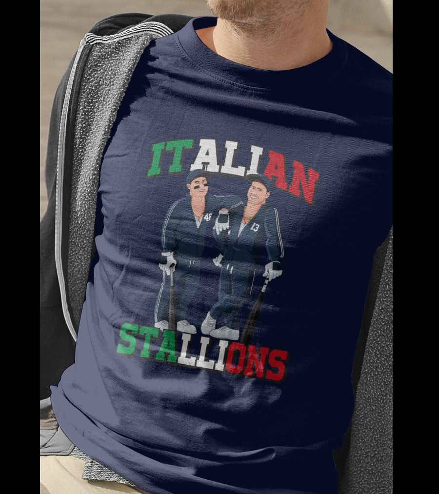 Italian Stallions 45 13 Short Porch T-Shirt