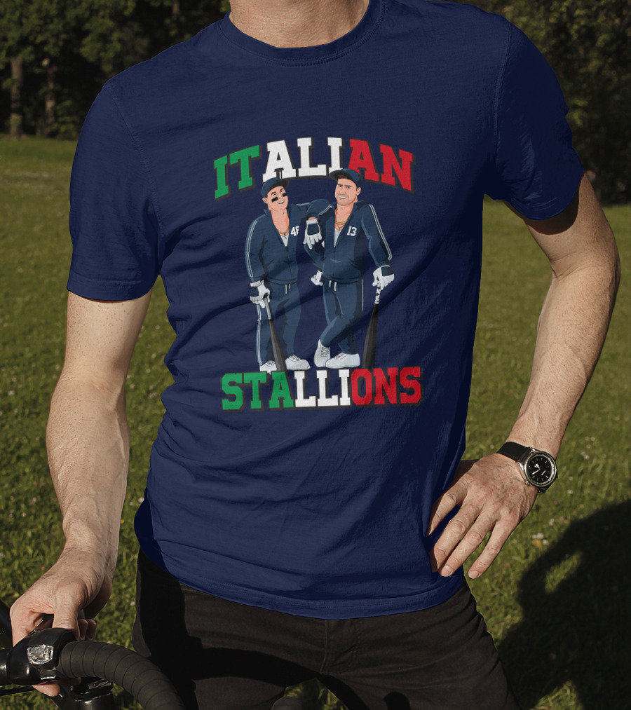 Italian Stallions 45 13 Short Porch T-Shirt