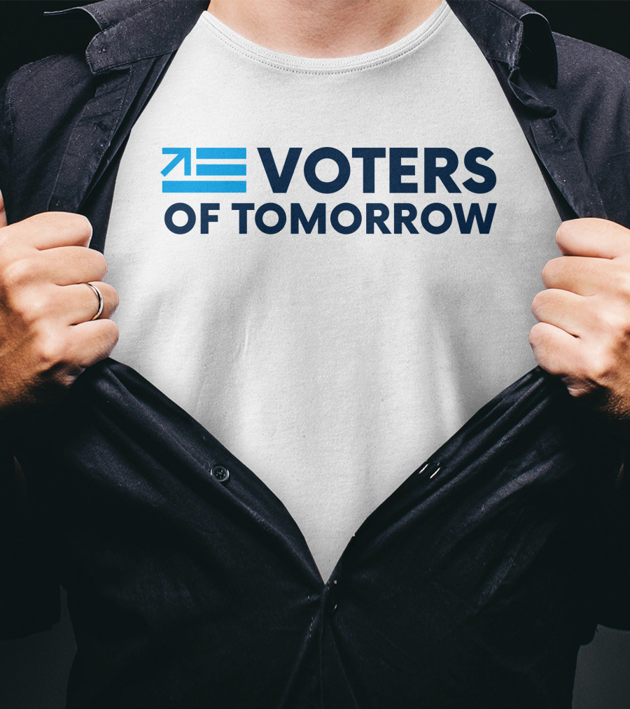 Voters Of Tomorrow Arrow Symbol T-Shirt
