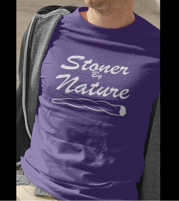 Ymh Merch Stoner By Nature Rolling Joint T-Shirt