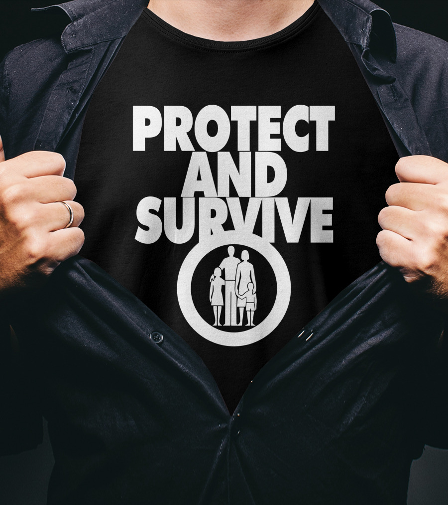 Andy Dawson Protect And Survive Family T-Shirt