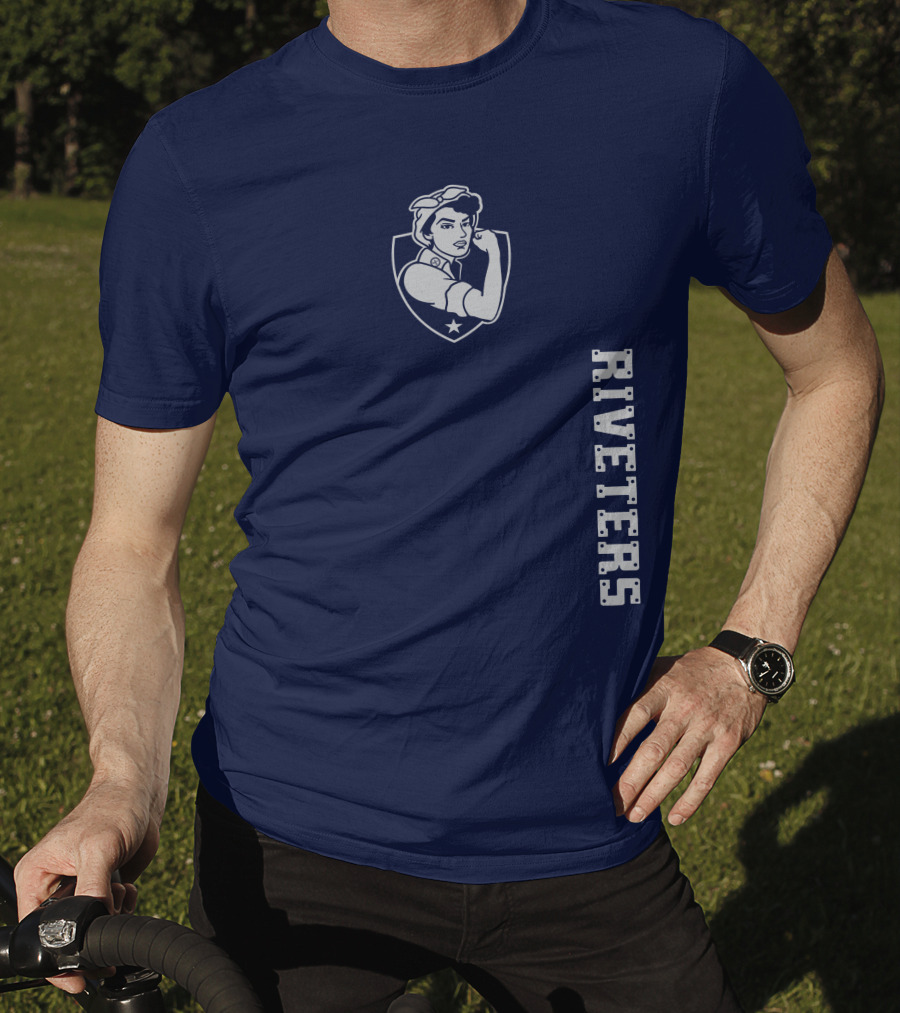 Steel Stretch Riveters Rivetershockeyshop Rosie The Riveter T-Shirt