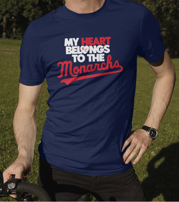 My Heart Belongs To The KC Monarchs T-Shirt