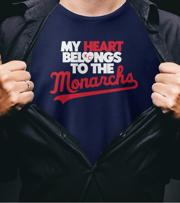My Heart Belongs To The KC Monarchs T-Shirt