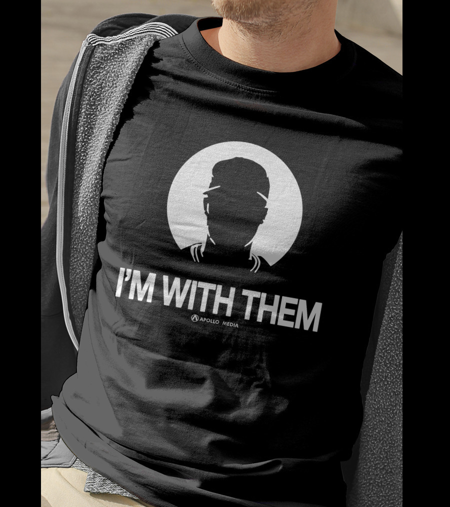 I'M WITH THEM Apollo Media T-Shirt