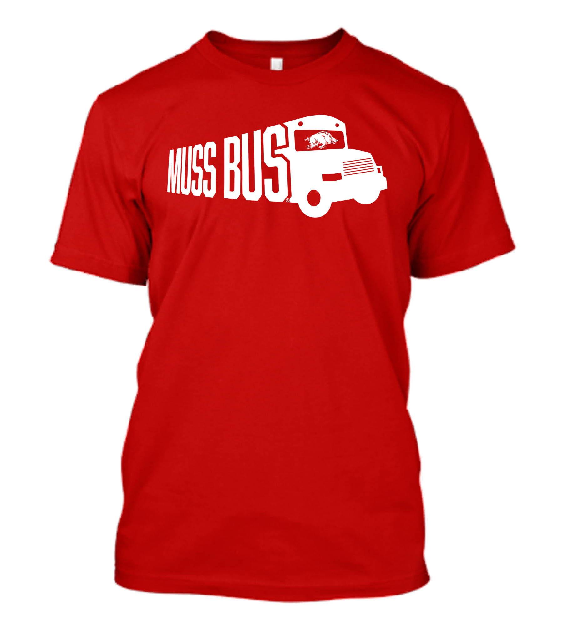 Muss Bus Eric Musselman Arkansas Razorbacks T-Shirt
