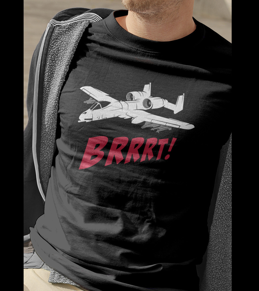 Funker530 Brrrt A-10 Warthog Merch T-Shirt