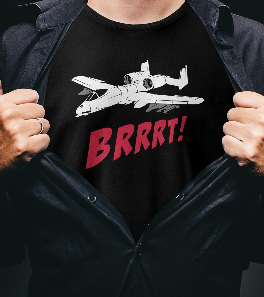 Funker530 Brrrt A-10 Warthog Merch T-Shirt