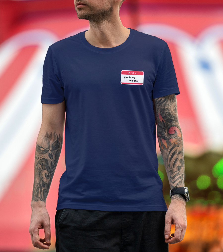 Big Jank This Is My Gambling Uniform T-Shirt