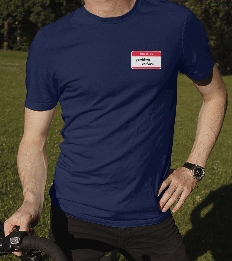 Big Jank This Is My Gambling Uniform T-Shirt