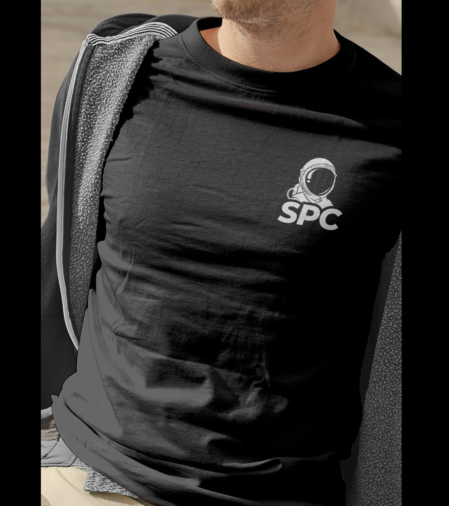 SPC Space Punks Club Astronaut Logo Merch T-Shirt