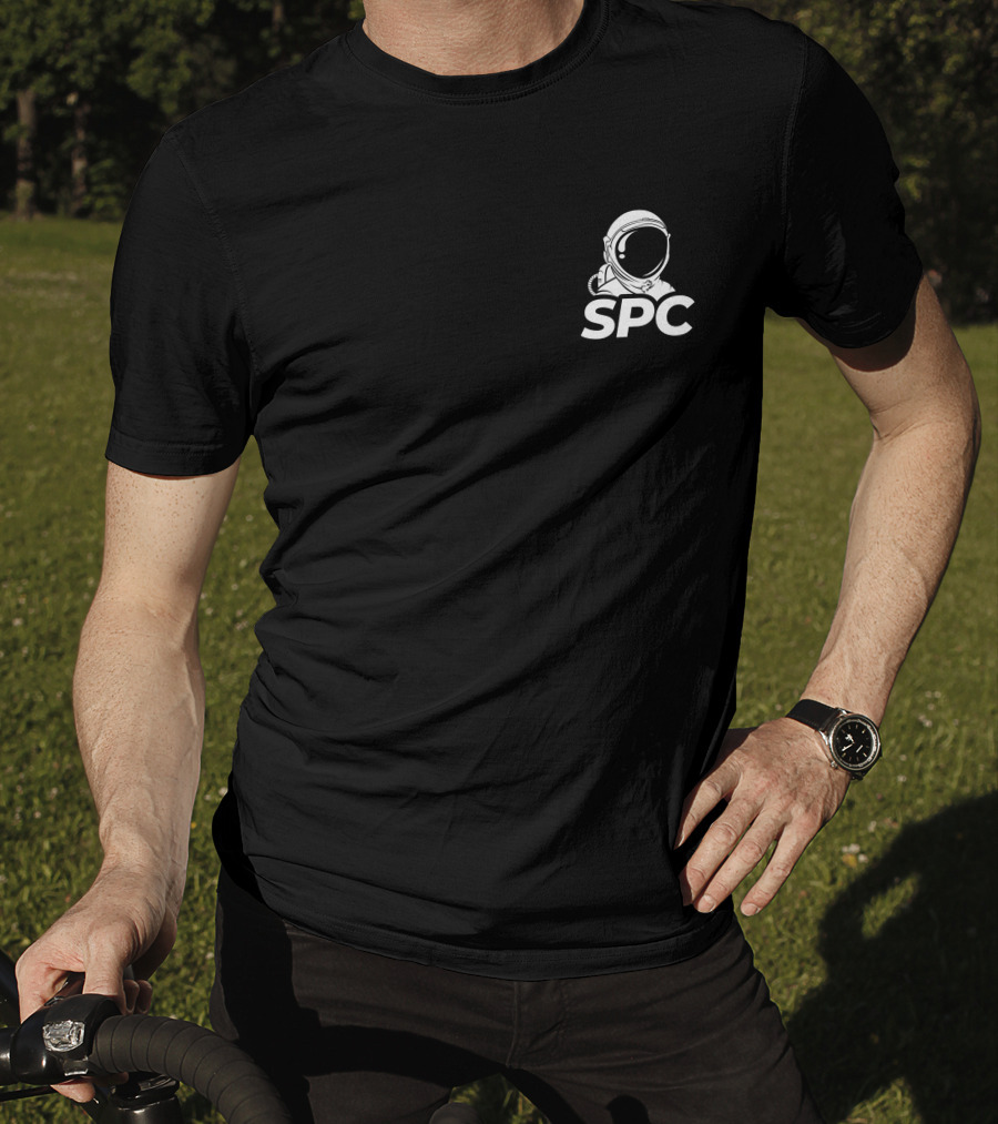 SPC Space Punks Club Astronaut Logo Merch T-Shirt