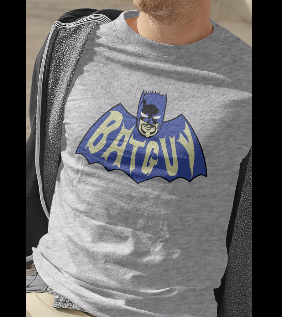 Guy Fieri Merchandise The Batguy Comic Style Character T-Shirt