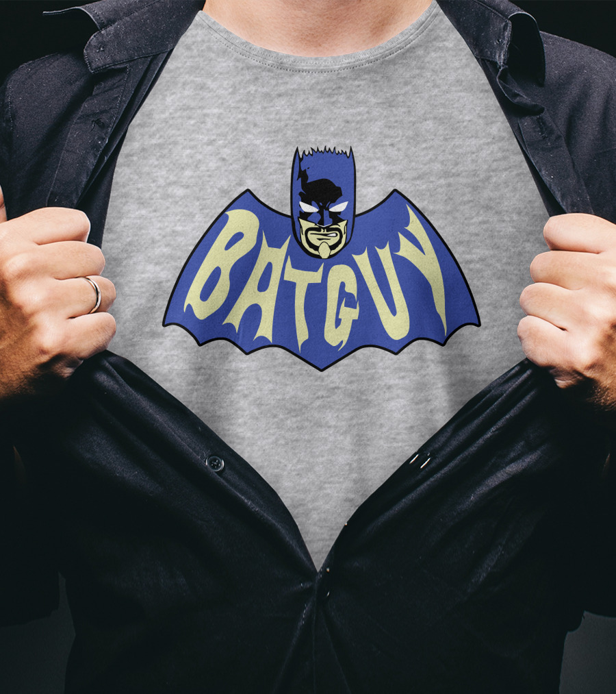 Guy Fieri Merchandise The Batguy Comic Style Character T-Shirt