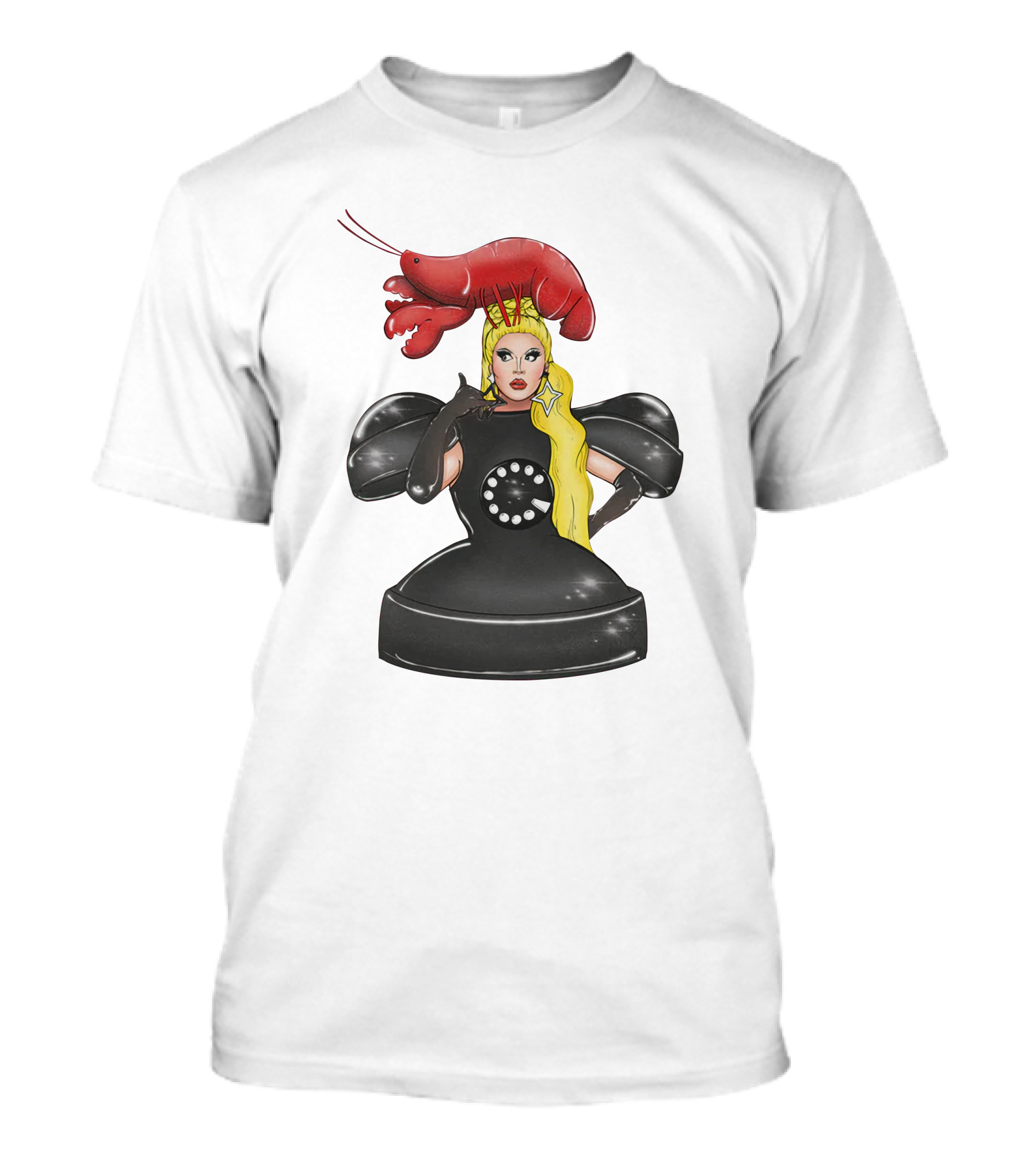 Cheryl Hole Merchandise Cheryl Hole Lobster Dress Iconic Look T-Shirt