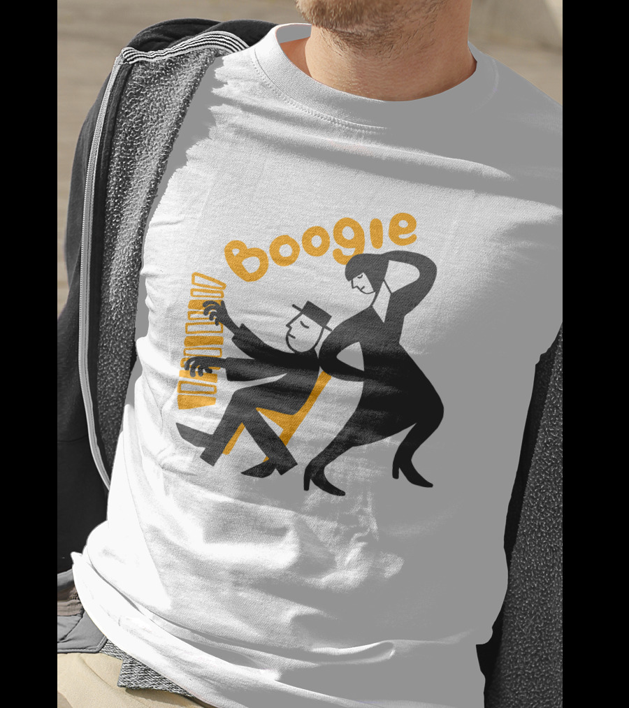 Woogie Boogie Music Dance Energetic Movement T-Shirt