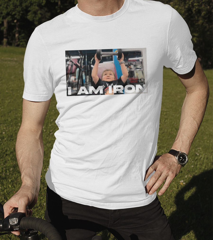 Hasbulla Merch I Am Iron Hasbulla Gym Workout T-Shirt