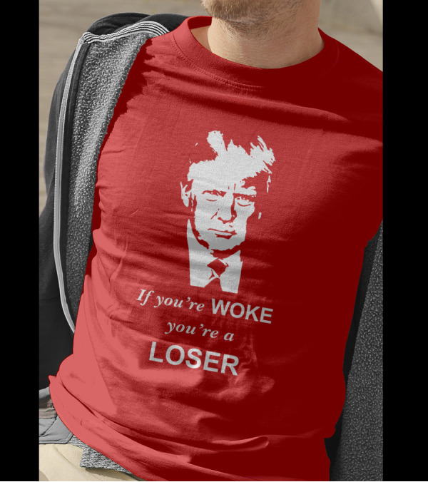 Sebastian Gorka Drg Merch If You're Woke You're A Loser Red T-Shirt