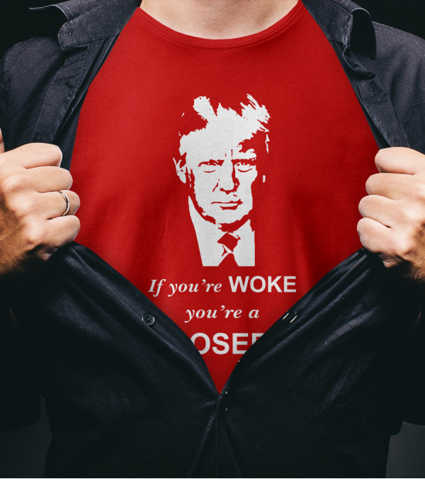 Sebastian Gorka Drg Merch If You're Woke You're A Loser Red T-Shirt