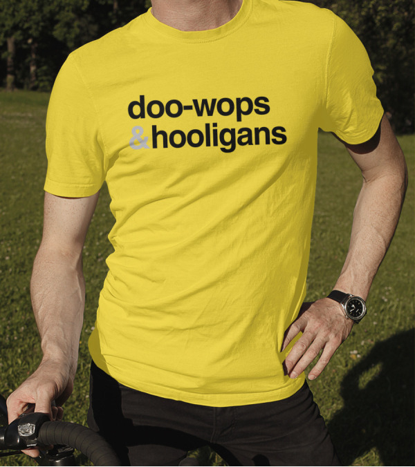 Bruno Mars Doo-Wops And Hooligans Merchandise T-Shirt