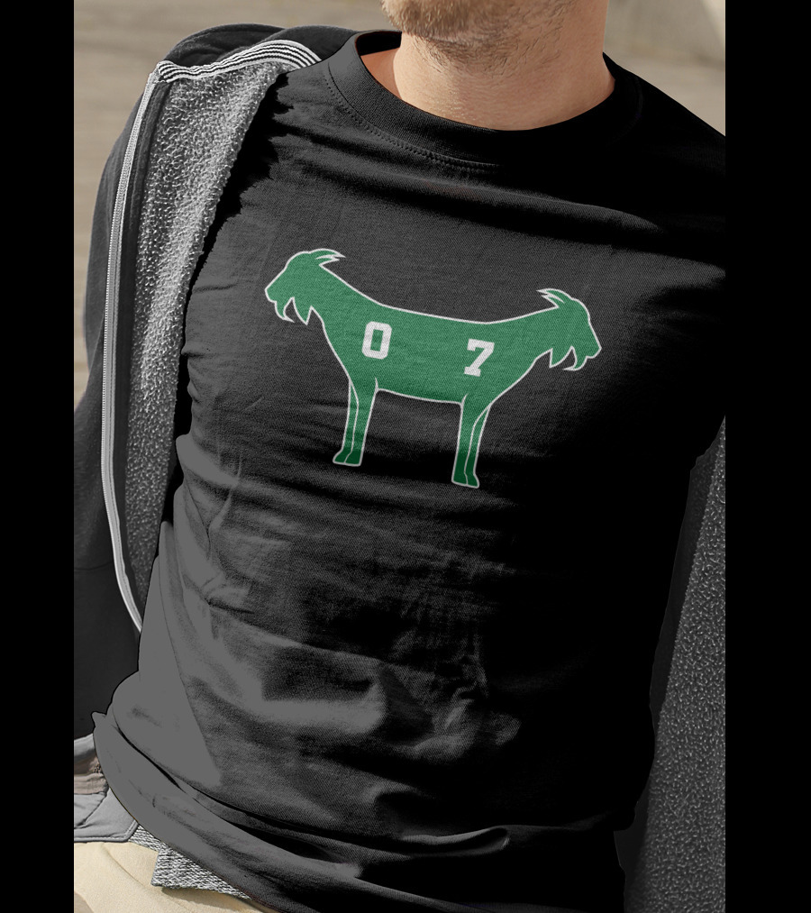 Merchandise Boston 2 Goats 07 Dual-Headed Green T-Shirt