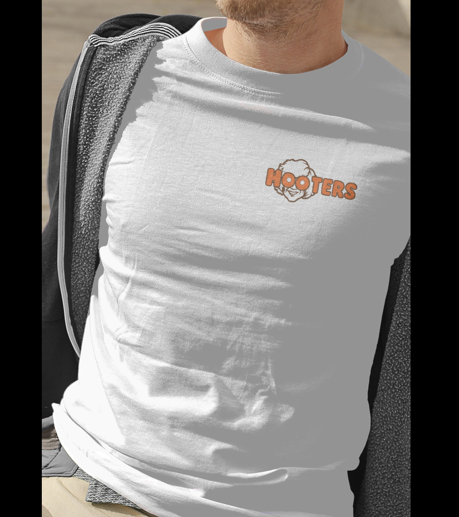 Danny Duncan Collaboration With Hooters Graphic White T-Shirt