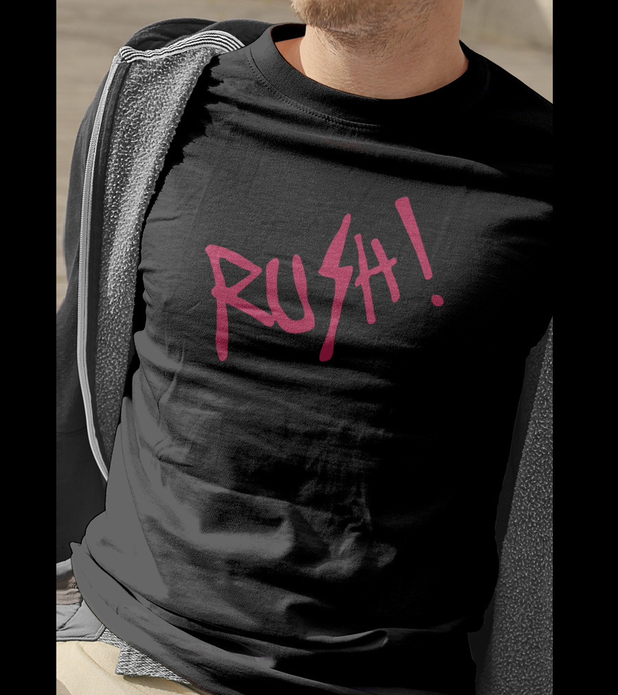 Maneskin Rush Bold Handwritten T-Shirt