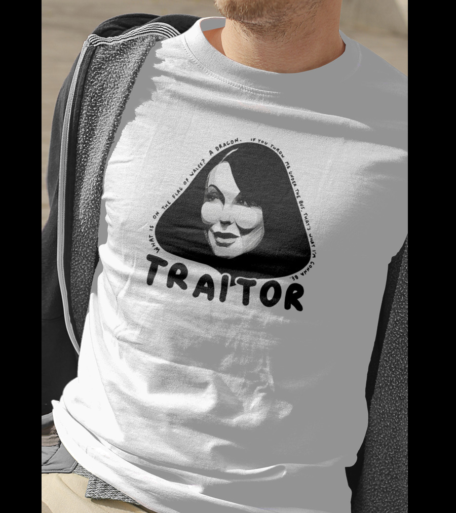 TRAITOR Amanda What Is On The Face Of A Dragon T-Shirt