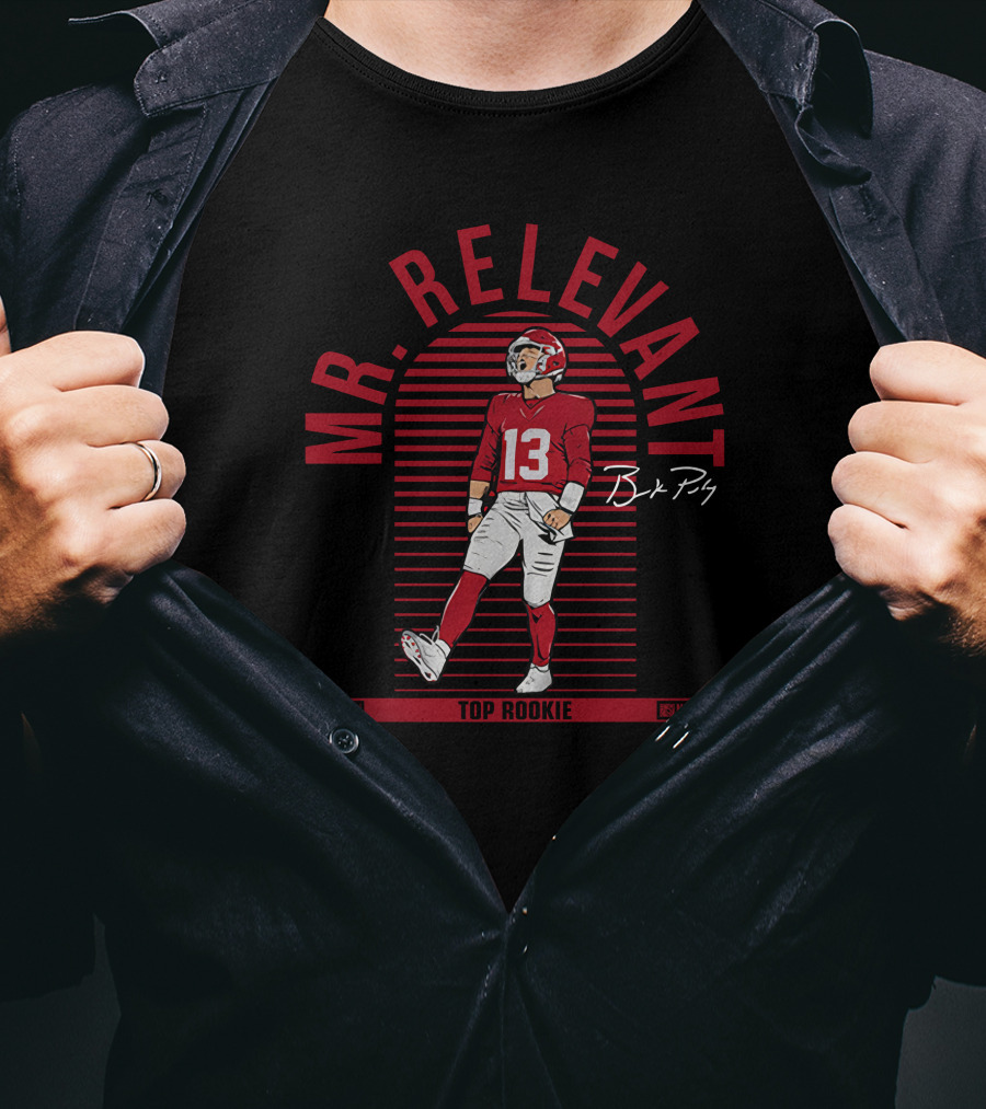 Mr. Relevant 13 Top Rookie NFLPA Brock Purdy T-Shirt