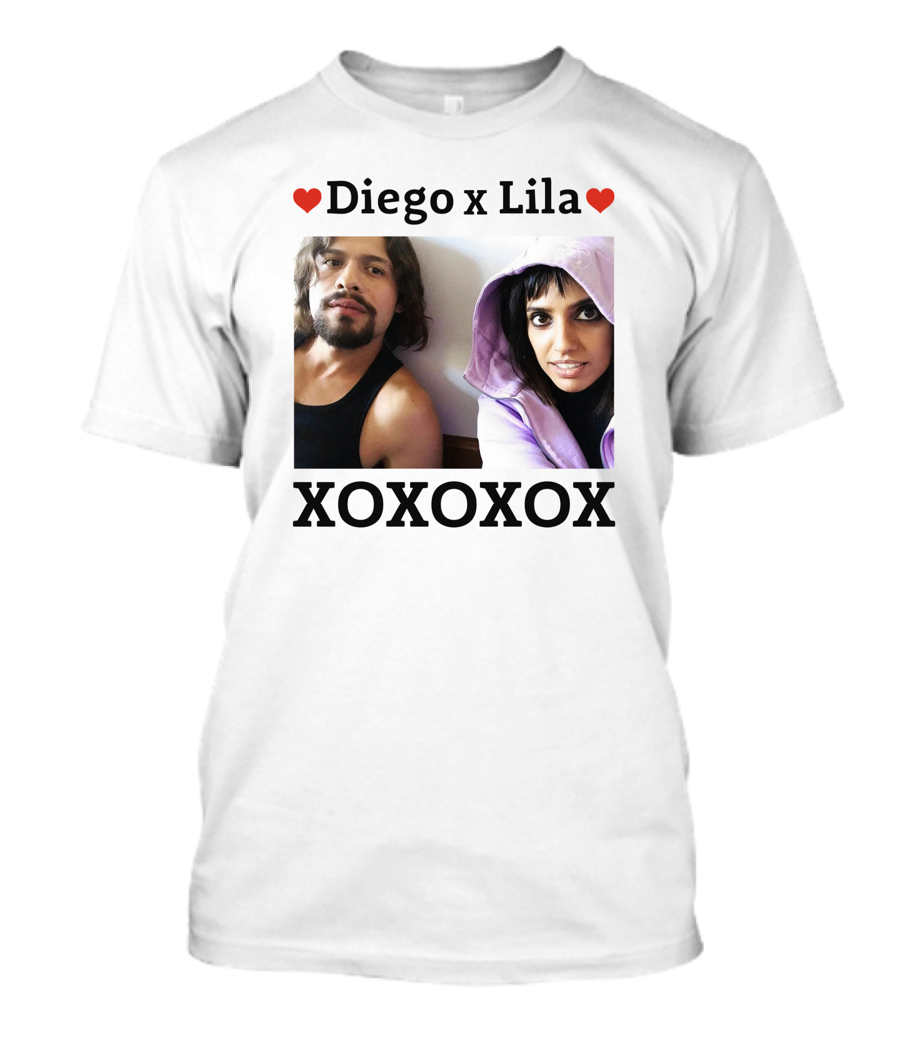 Diego X Lila XOXOXOX ❤️ T-Shirt