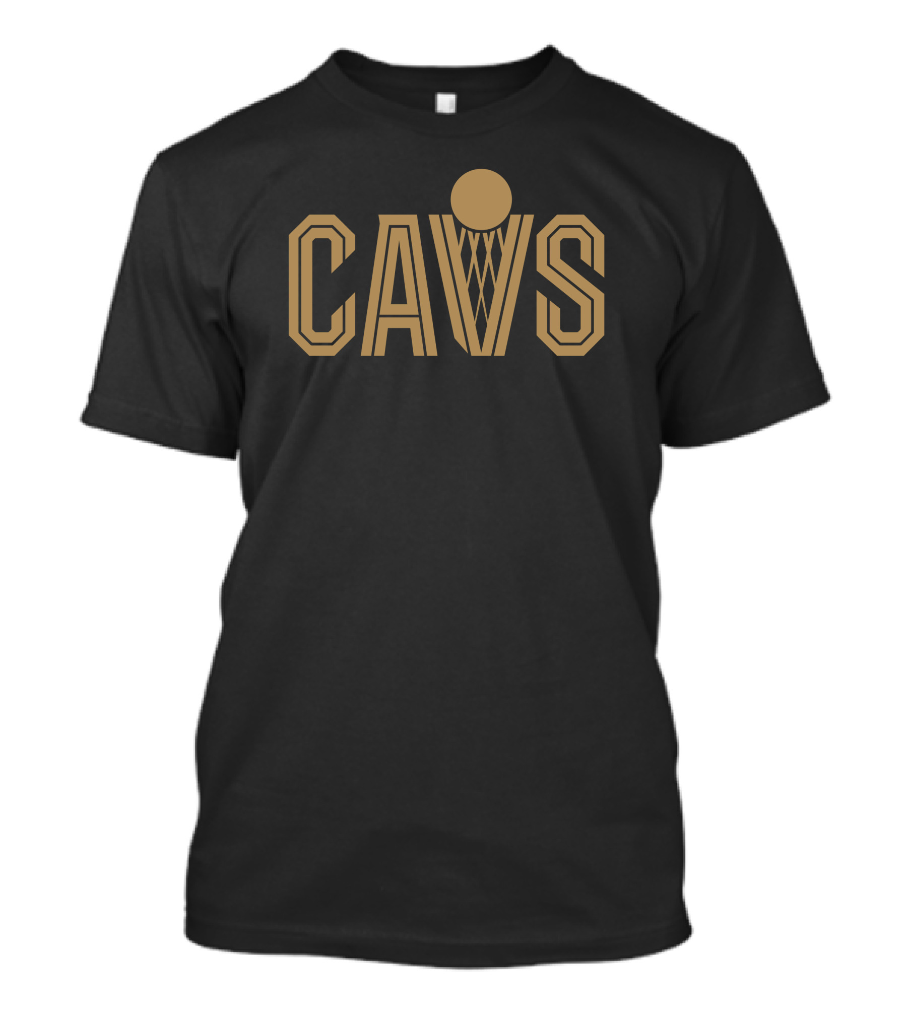 Cavs Team Homage Black Cavaliers New CAVS Basketball T-Shirt