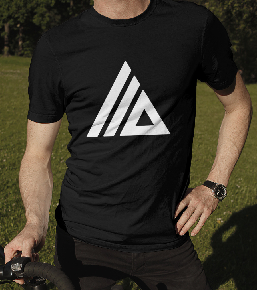 ATLiens Logo Triangular Stripes T-Shirt