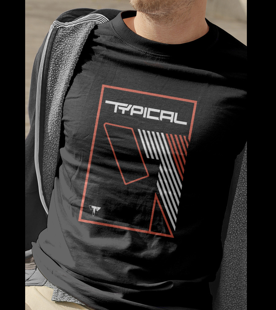 TYPICAL Gamer Logo Lines And Symbols T-Shirt