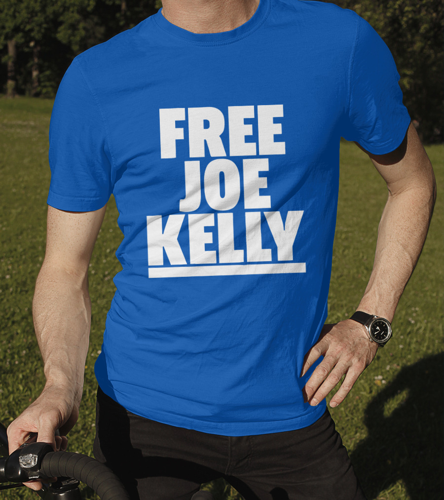 Free Joe Kelly Blue T-Shirt